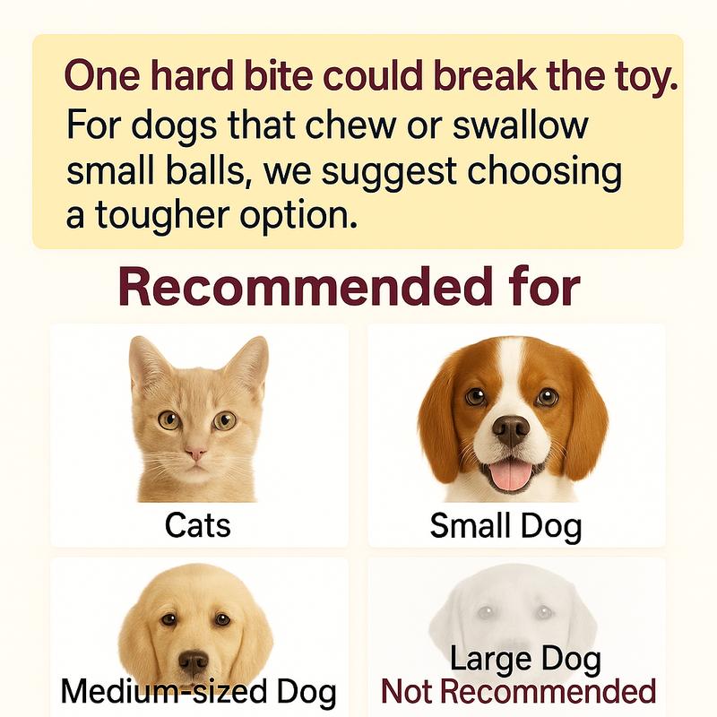 Viral LuntoSpin™ Cat & Dog Ball