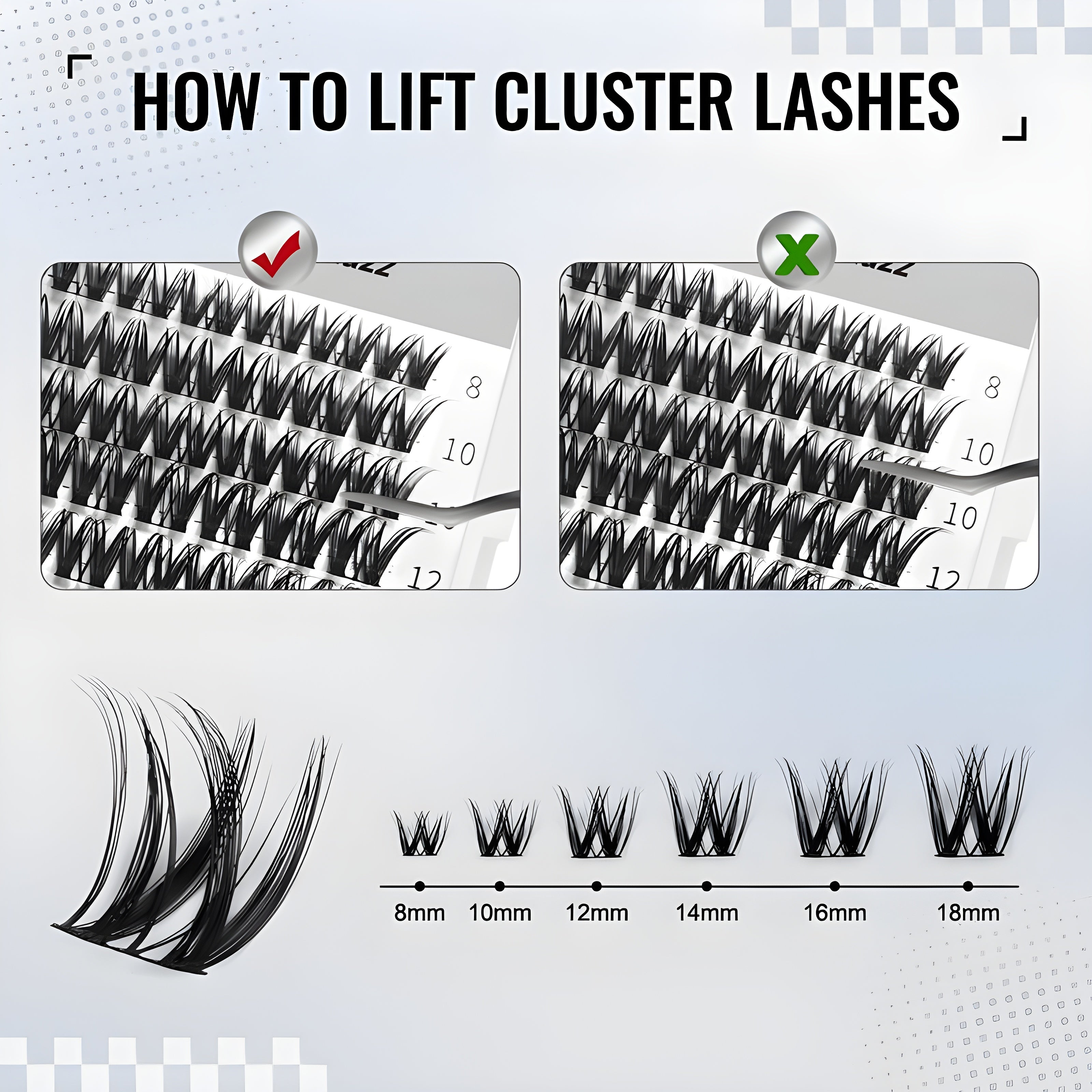 Flaunt & Short Flaunt | AiryCute Upgrade U Lashes with Ultra-Dense, Waterproof, Long-Lasting Lashes